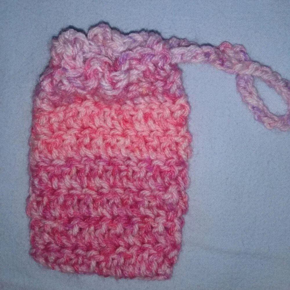 Handmade Soap saver/Gift pouches-set of 2